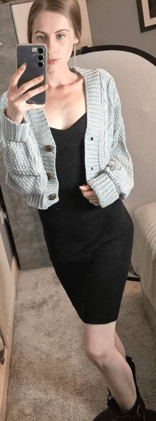 Crop Knitted Cardigan