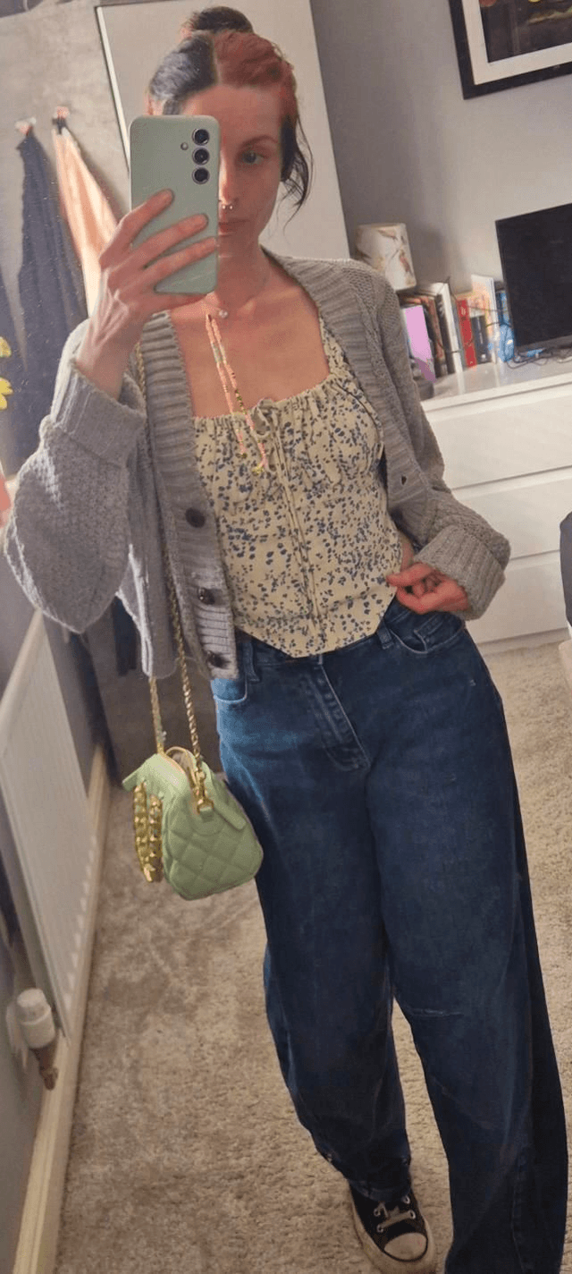 Balloon Fit Denim Jeans