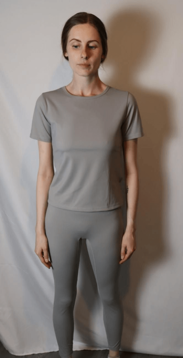 Grey Legging & T Shirt Set