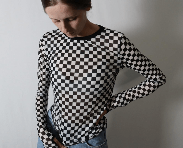 Mesh Check Top