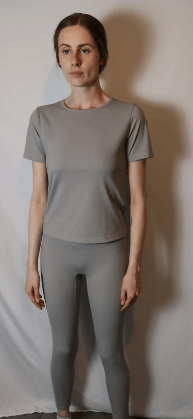 Grey Legging & T Shirt Set