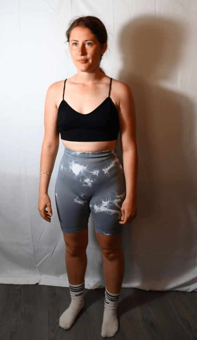 Grey Booty Shorts