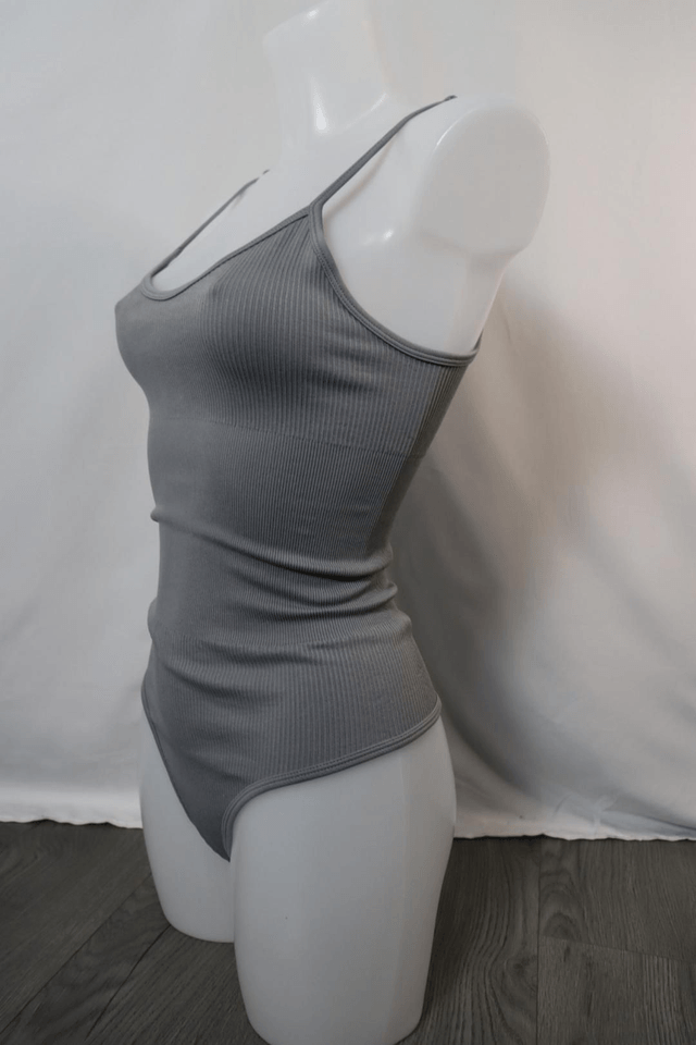 Thin Strap Bodysuit Thong Style