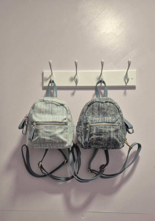Tiny Denim Backpack
