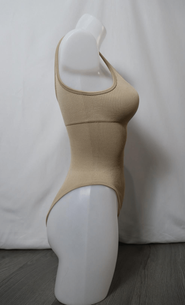 Beige Bodysuit