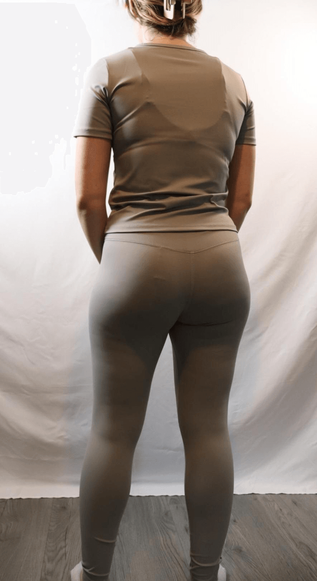 Grey Legging & T Shirt Set