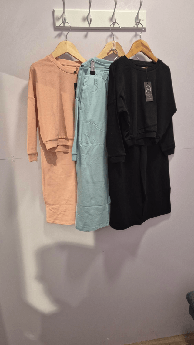 Wide Leg Jogger & Sweatshirt Set