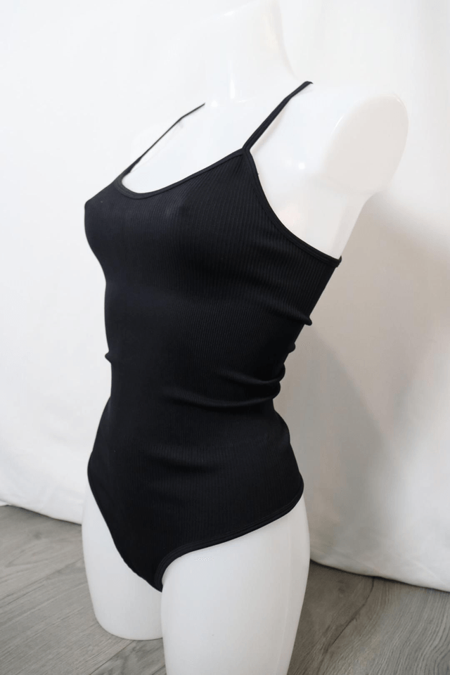 Thin Strap Bodysuit Thong Style
