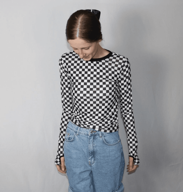 Mesh Check Top