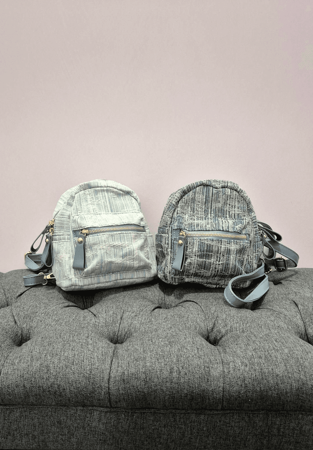 Tiny Denim Backpack