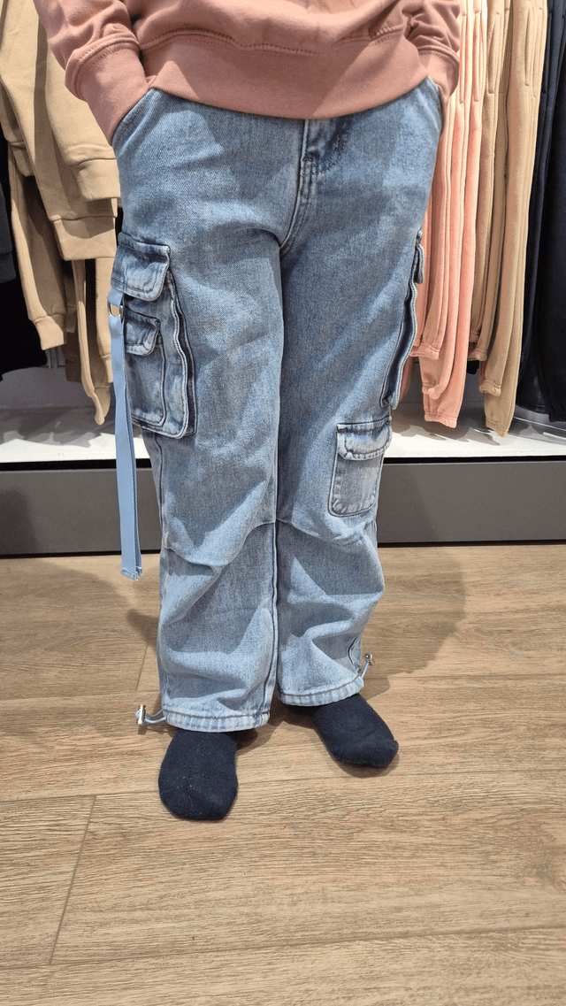 Girls Cargo Jeans